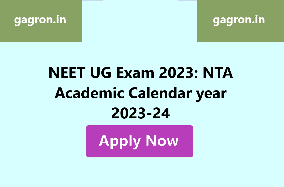 Neet Exam Calendar 2025 